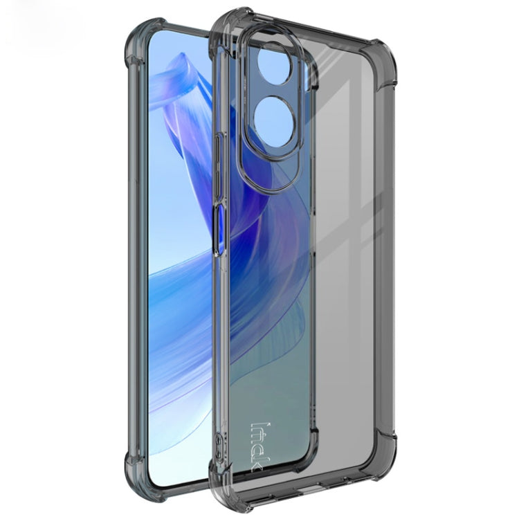 For Honor X50i 5G / 90 Lite 5G imak Shockproof Airbag TPU Phone Case(Transparent Black) - free shipping - PMC TechLife - Order now!