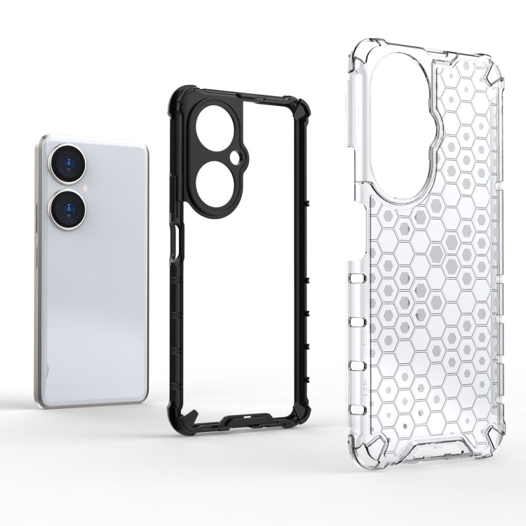 For Huawei nova 11i Shockproof Honeycomb PC + TPU Phone Case(White) - free shipping - PMC TechLife - Order now!