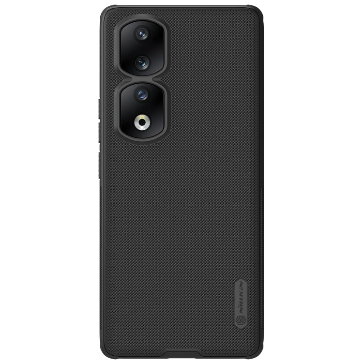 For Honor 90 Pro NILLKIN Frosted Shield Pro Magnetic Phone Case(Black) - Honor Cases by NILLKIN | Online Shopping South Africa | PMC TechLife | Buy Now Pay Later Mobicred