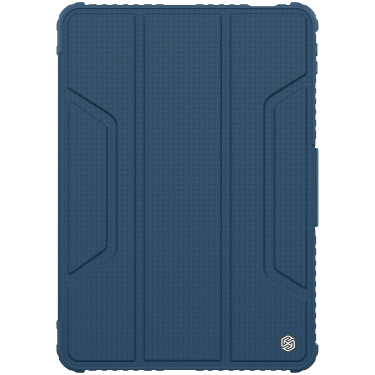 For Xiaomi Pad 6 / Pad 6 Pro NILLKIN Bumper Pro Camshield Tablet Leather Case(Blue) -  by NILLKIN | Online Shopping South Africa | PMC TechLife