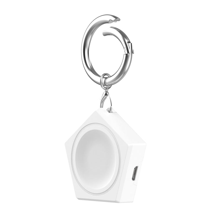 For Huawei Watch 4 / Watch 4 Pro Portable Universal Smart Watch Charger, Port:Micro USB(White) - Charger by PMC TechLife | Online Shopping South Africa | PMC TechLife