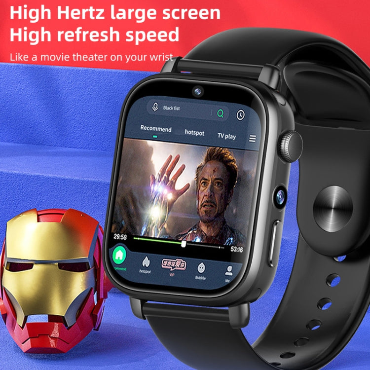 UNIWA X1S 1.9 inch IP67 Waterproof 4G Android 8.1 Dual Cameras Smart Watch Support Temperature Measurement, Specification:2G+16G(White) - Android Watch by UNIWA | Online Shopping South Africa | PMC TechLife