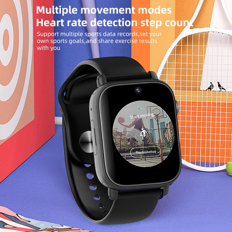 UNIWA X1S 1.9 inch IP67 Waterproof 4G Android 8.1 Dual Cameras Smart Watch Support Temperature Measurement, Specification:1G+8G(White) - Android Watch by UNIWA | Online Shopping South Africa | PMC TechLife