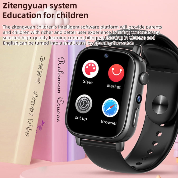 UNIWA X1S 1.9 inch IP67 Waterproof 4G Android 8.1 Dual Cameras Smart Watch Support Temperature Measurement, Specification:2G+16G(White) - Android Watch by UNIWA | Online Shopping South Africa | PMC TechLife