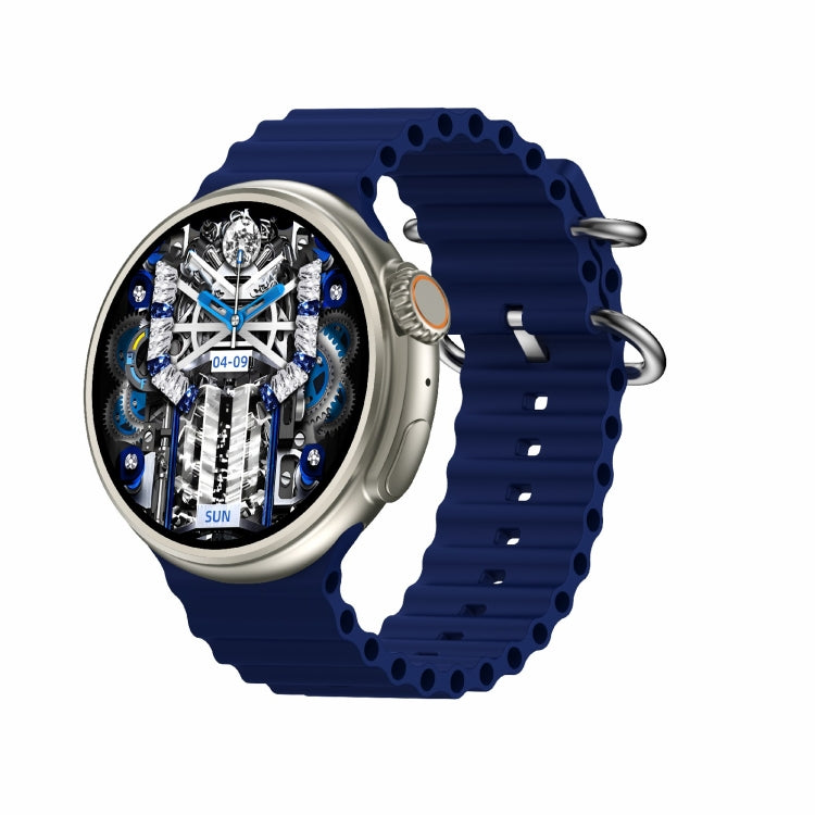 Z78 Ultra 1.52 inch Round Screen HD Smart Watch Supports Heart Rate/Blood Oxygen Monitoring(Blue) - Smart Watches by PMC TechLife | Online Shopping South Africa | PMC TechLife