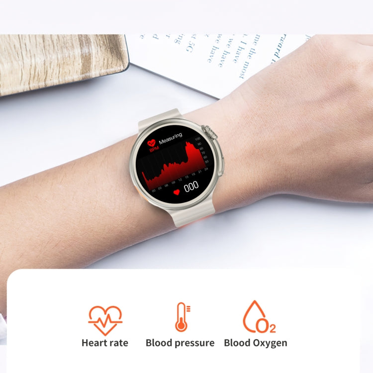 Z78 Ultra 1.52 inch Round Screen HD Smart Watch Supports Heart Rate/Blood Oxygen Monitoring(Grey) - Smart Watches by PMC TechLife | Online Shopping South Africa | PMC TechLife