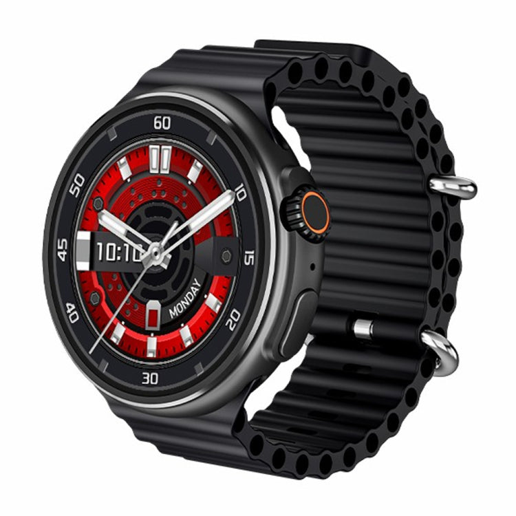 V3 Ultra Max 1.6 inch TFT Round Screen Smart Watch Supports Voice Calls/Blood Oxygen Monitoring(Black) - Smart Watches by PMC TechLife | Online Shopping South Africa | PMC TechLife