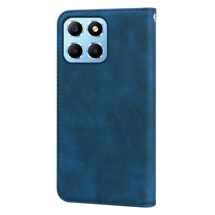 For Honor X8 5G/Play6C 5G/X6 4G/X6S/70 Lite Frosted Business Magnetic Horizontal Flip PU Phone Case(Blue) - free shipping - PMC TechLife - Order now!