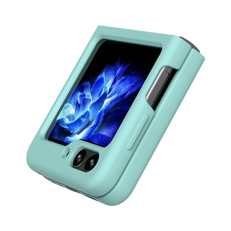 For Samsung Galaxy Z Flip5 Silicone Skin Feel Folding Phone Case(Midnight Blue) - free shipping - PMC TechLife - Order now!