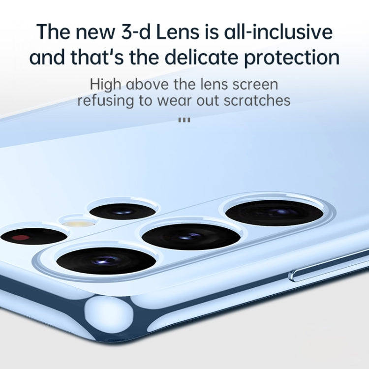 For Samsung Galaxy S23 5G SULADA Shockproof Plating TPU Transparent Phone Case(New Blue) - Galaxy S23 5G Cases by SULADA | Online Shopping South Africa | PMC TechLife