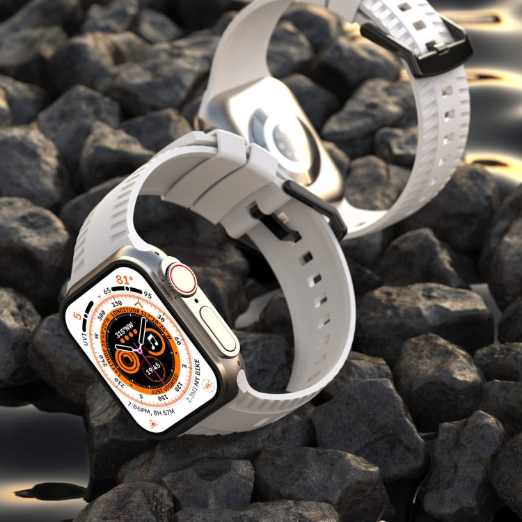 Tire Texture Silicone Watch Band For Apple Watch SE 2023 40mm(Black) - free shipping - PMC TechLife - Order now!