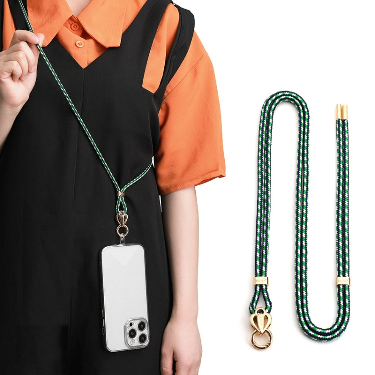 SULADA Multifunctional Universal Mobile Phone Love Lanyard(Green Black) - free shipping - PMC TechLife - Order now!