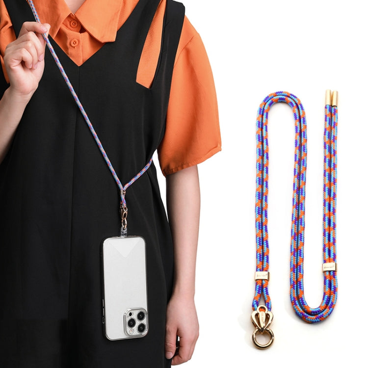 SULADA Multifunctional Universal Mobile Phone Love Lanyard(Orange Blue) - free shipping - PMC TechLife - Order now!