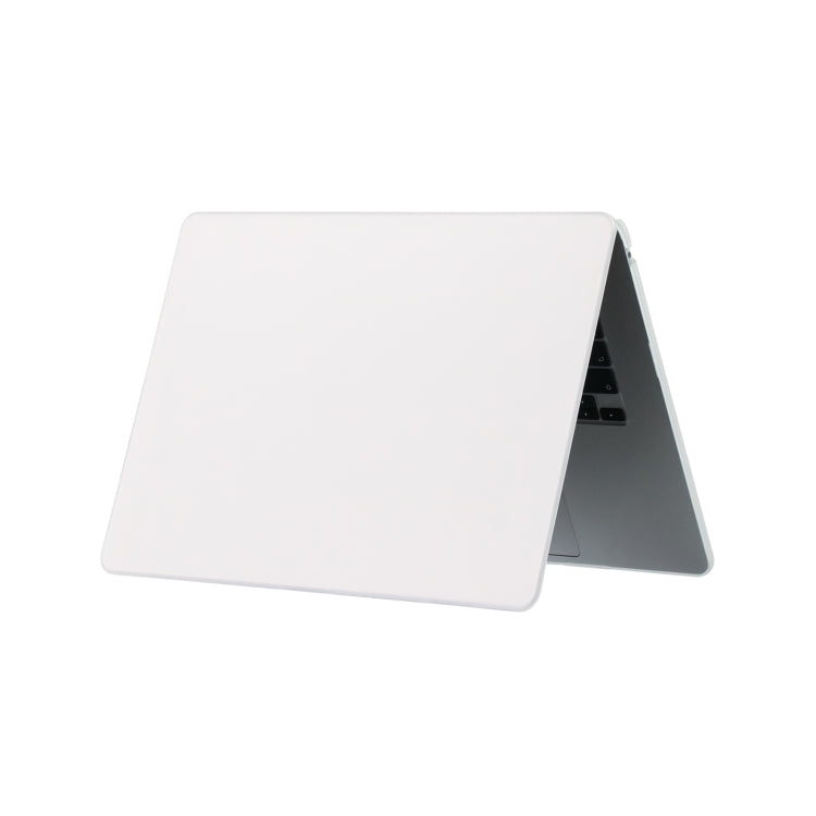 For MacBook Air 15.3 inch A2941 Laptop Frosted Style PC Protective Case(White) - MacBook Air Cases by PMC TechLife | Online Shopping South Africa | PMC TechLife | Buy Now Pay Later Mobicred
