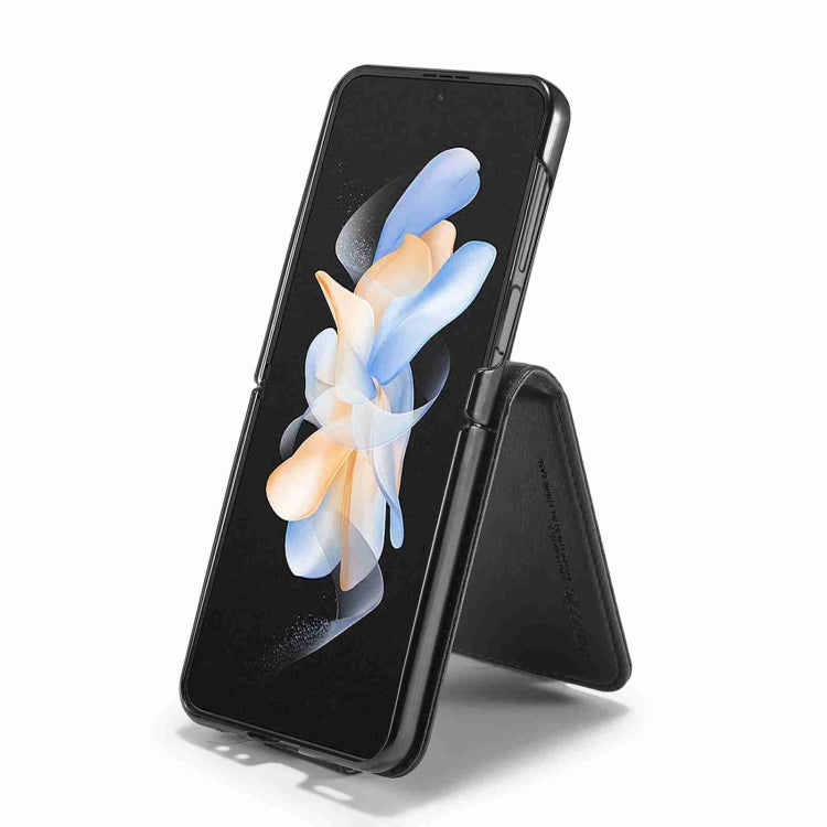 For Samsung Galaxy Z Flip5 LC.IMEEKE RFID Anti-theft Leather Phone Case(Black) - free shipping - PMC TechLife - Order now!