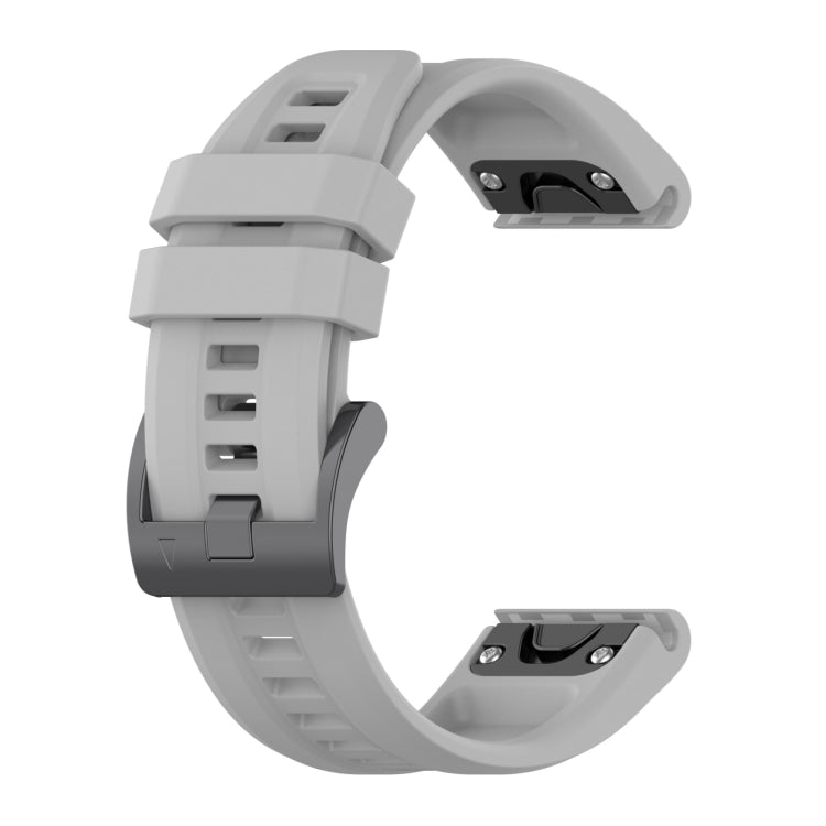 Compatible with Garmin Epix Pro 42mm Solid Color Silicone Watch Band(Grey) - free shipping - PMC TechLife - Order now!