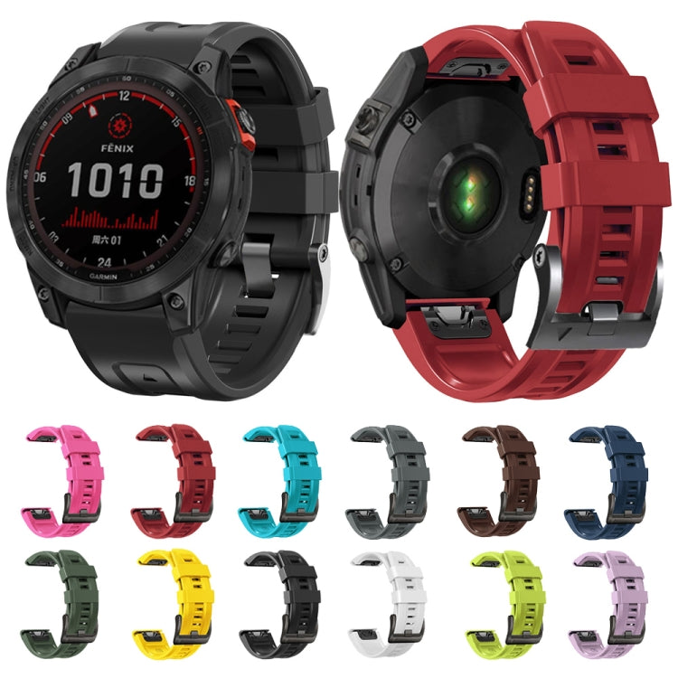 Compatible with Garmin Epix Pro 47mm Sport Pure Color Silicone Watch Band(Army Green) - free shipping - PMC TechLife - Order now!