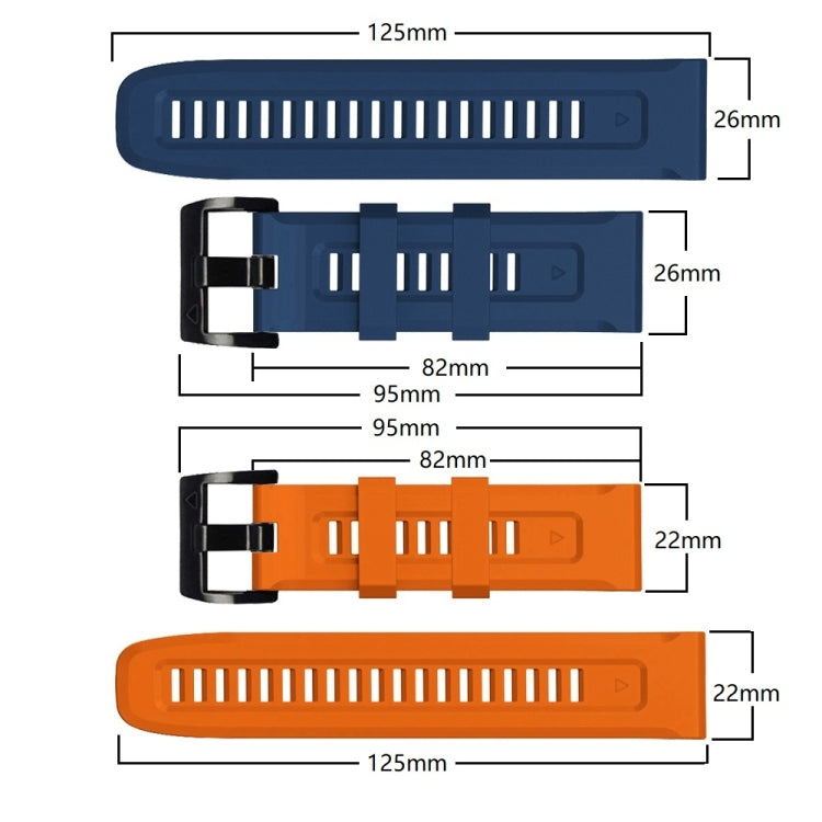 Compatible with Garmin Instinct 2 Solar Sport Pure Color Silicone Watch Band(Army Green) - free shipping - PMC TechLife - Order now!
