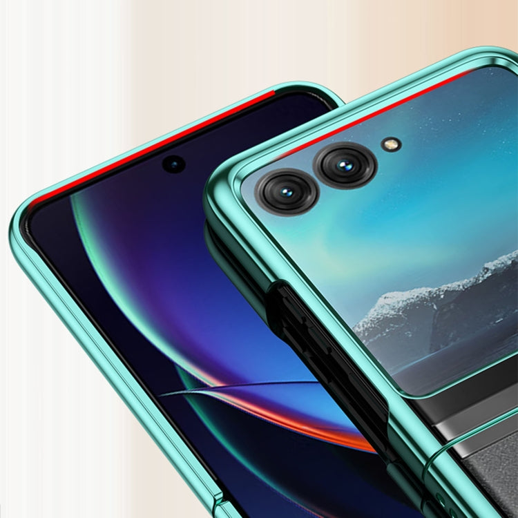 For Motorola Razr 40 Ultra Full Coverage Electroplate PC Transparent Phone Case(Silver) - free shipping - PMC TechLife - Order now!