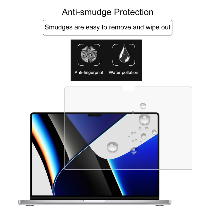 For MacBook Pro 16.2 inch A2485/A2780 25pcs 9H Laptop Screen Explosion-proof Tempered Glass Protective Film - Screen Protectors by PMC TechLife | Online Shopping South Africa | PMC TechLife