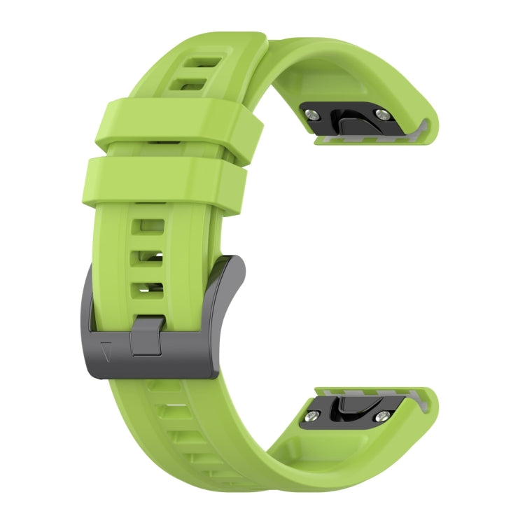Compatible with Garmin Epix Pro 51mm Solid Color Silicone Watch Band(Lime Green) - free shipping - PMC TechLife - Order now!