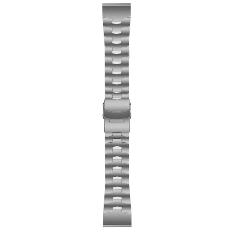 Compatible with Garmin Fenix 7 Pro 51mm Titanium Alloy Quick Release Watch Band(Titanium Gray) - free shipping - PMC TechLife - Order now!