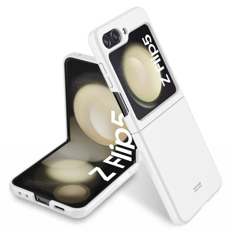 For Samsung Galaxy Z Flip5 Skin Feel Frosted PC Shockproof Phone Case(White) - free shipping - PMC TechLife - Order now!