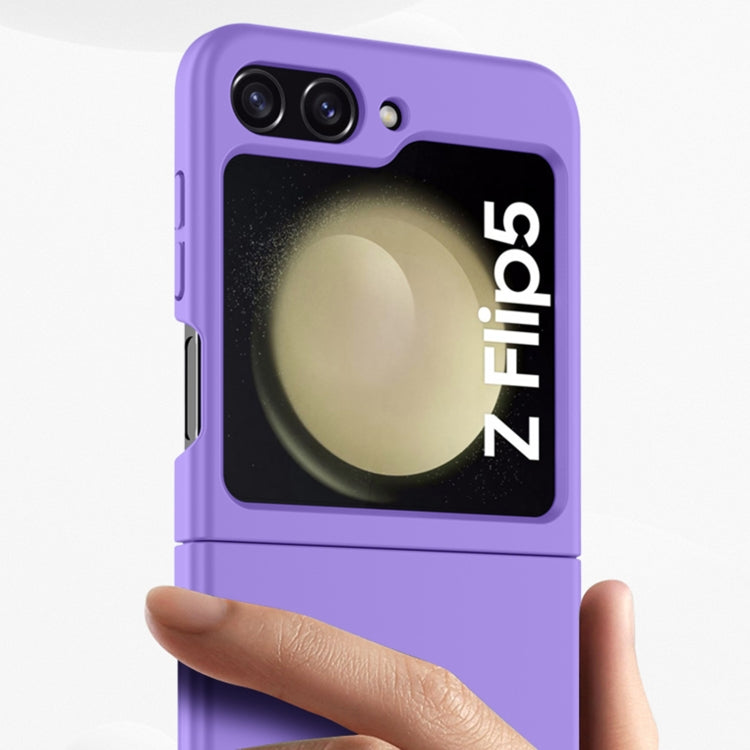 For Samsung Galaxy Z Flip5 Skin Feel Frosted PC Shockproof Phone Case(White) - free shipping - PMC TechLife - Order now!