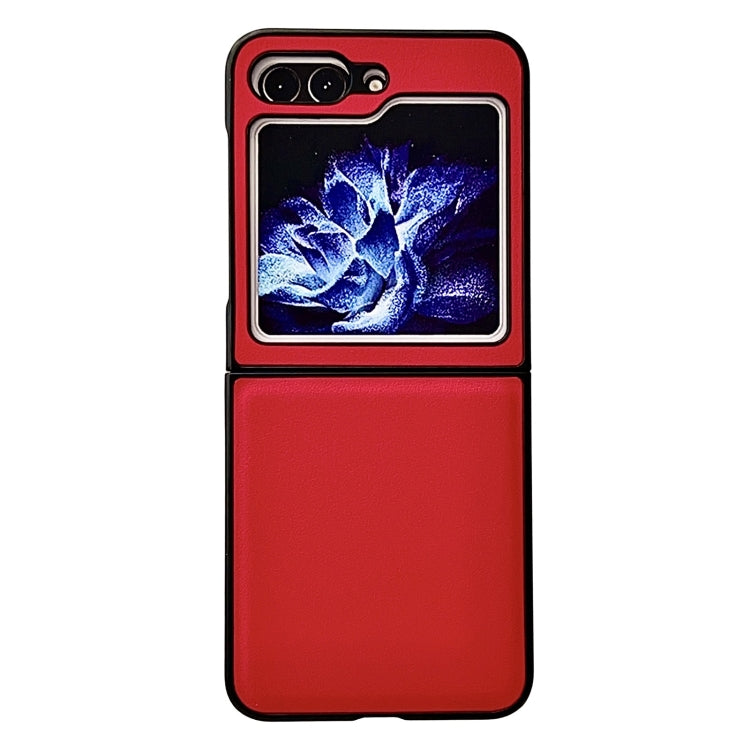 For Samsung Galaxy Z Flip5 Morandi PC Shockproof Phone Case(Red) - free shipping - PMC TechLife - Order now!