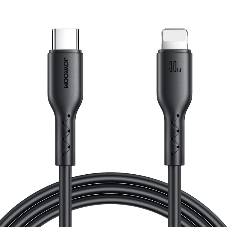 JOYROOM SA26-CL3 Flash Charge Series 30W USB-C / Type-C to 8 Pin Fast Charging Data Cable, Cable Length:1m(Black) - 2 in 1 Cable by JOYROOM | Online Shopping South Africa | PMC TechLife | Buy Now Pay Later Mobicred