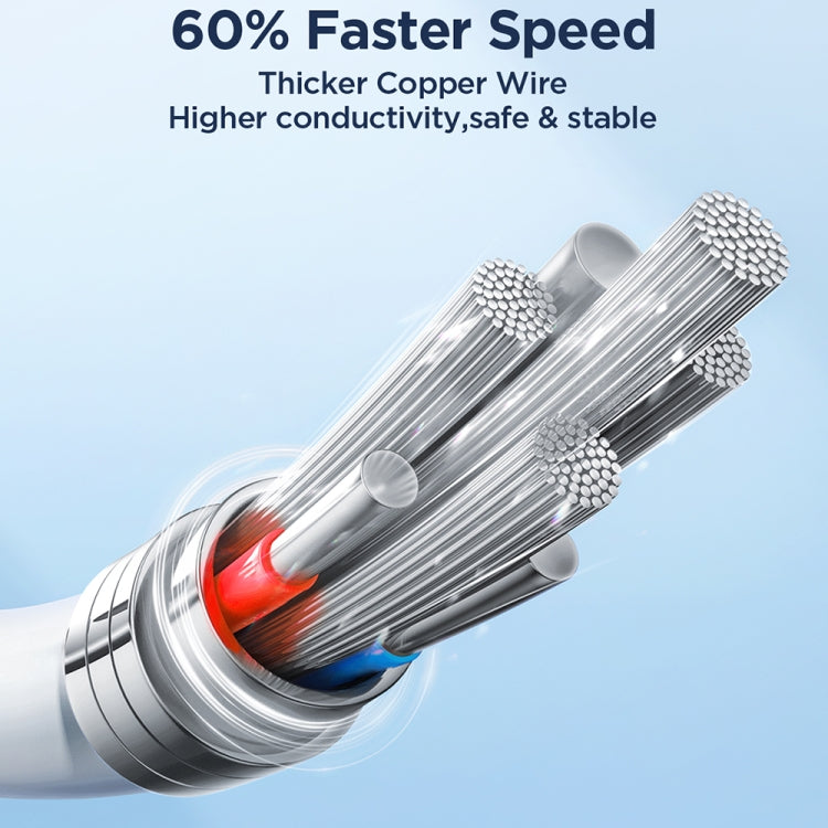 JOYROOM SA26-CL3 Flash Charge Series 30W USB-C / Type-C to 8 Pin Fast Charging Data Cable, Cable Length:1m(Black) - 2 in 1 Cable by JOYROOM | Online Shopping South Africa | PMC TechLife | Buy Now Pay Later Mobicred