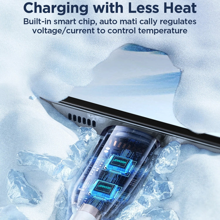 JOYROOM SA26-AC3 Flash Charge Series 3A USB to USB-C / Type-C Fast Charging Data Cable, Cable Length:1m(Black) - USB-C & Type-C Cable by JOYROOM | Online Shopping South Africa | PMC TechLife | Buy Now Pay Later Mobicred