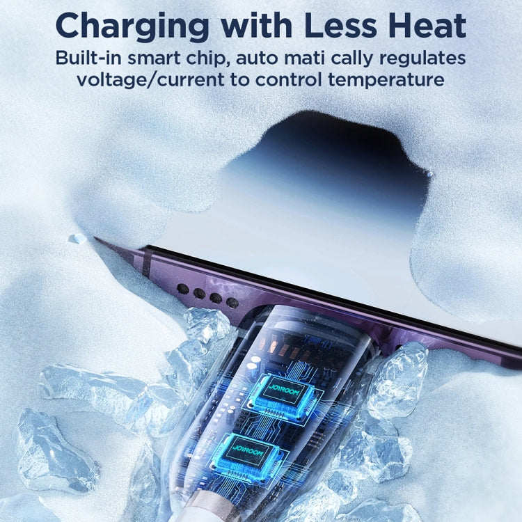 JOYROOM SA26-AL3 Flash Charge Series 3A USB to 8 Pin Fast Charging Data Cable, Cable Length:1m(Black) - Normal Style Cable by JOYROOM | Online Shopping South Africa | PMC TechLife | Buy Now Pay Later Mobicred