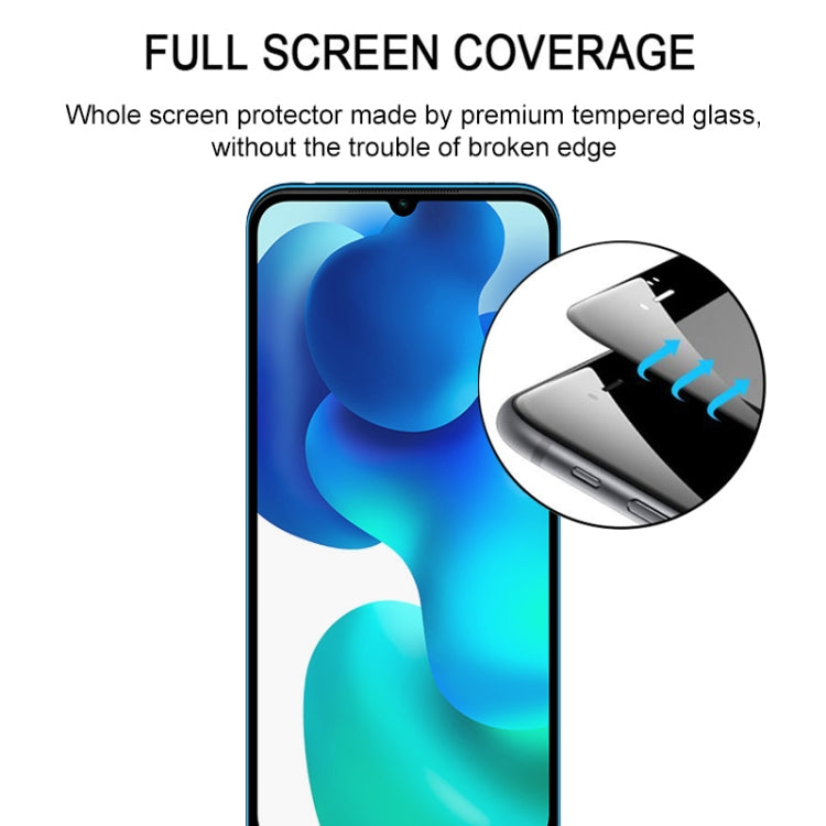 For Xiaomi Mi 10 Lite 25 PCS 3D Curved Edge Full Screen Tempered Glass Film(Black) -  by PMC TechLife | Online Shopping South Africa | PMC TechLife