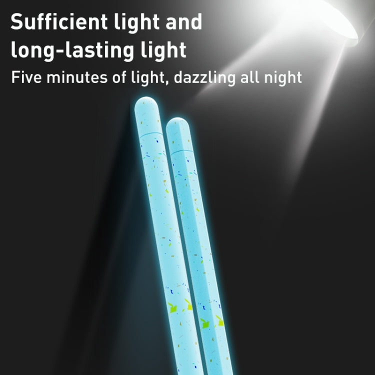 For Apple Pencil 2 LOVE MEI Luminous Silicone Protective Pen Case(Green) - Pencil Accessories by LOVE MEI | Online Shopping South Africa | PMC TechLife