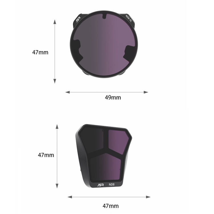 For DJI Mavic 3 Pro JSR KH Series Drone Lens Filter, Filter:Streak Drawing Blue - Lens Filter by JSR | Online Shopping South Africa | PMC TechLife | Buy Now Pay Later Mobicred