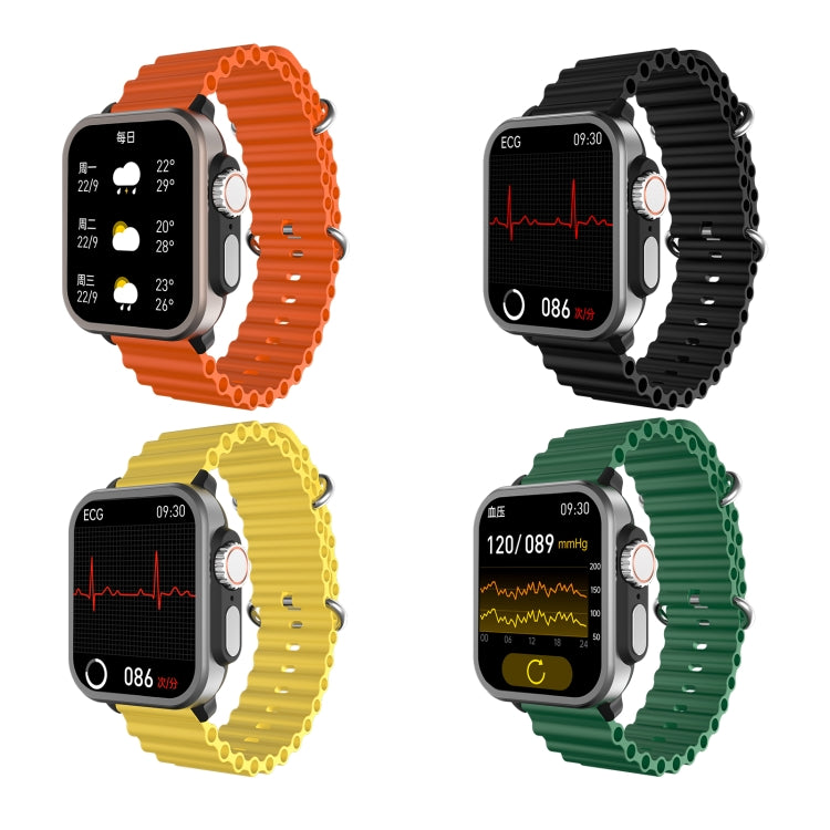 SPOVAN H6 1.83 inch TFT Screen Smart Watch Supports Bluetooth Call/Blood Oxygen Monitoring(Orange) - Smart Watches by SPOVAN | Online Shopping South Africa | PMC TechLife | Buy Now Pay Later Mobicred