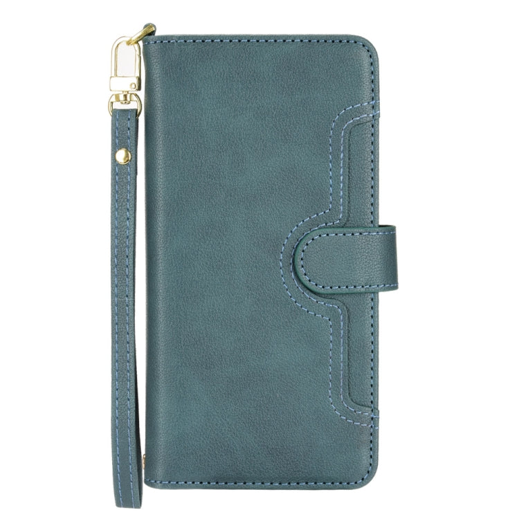 For Motorola Moto G52J 5G Litchi Texture Zipper Leather Phone Case(Green) - free shipping - PMC TechLife - Order now!