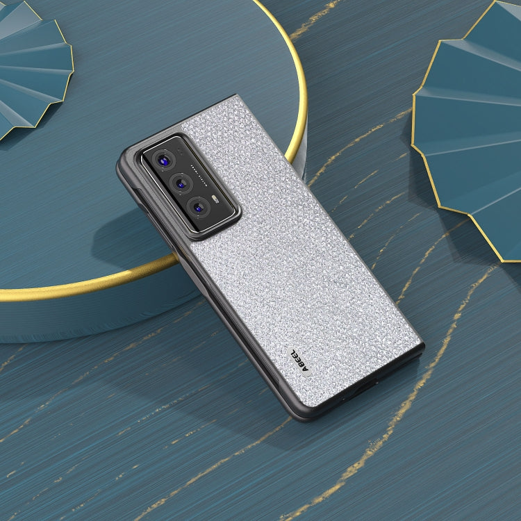 For Honor Magic V2 ABEEL Diamond Series Black Edge Phone Case(Silver) - free shipping - PMC TechLife - Order now!