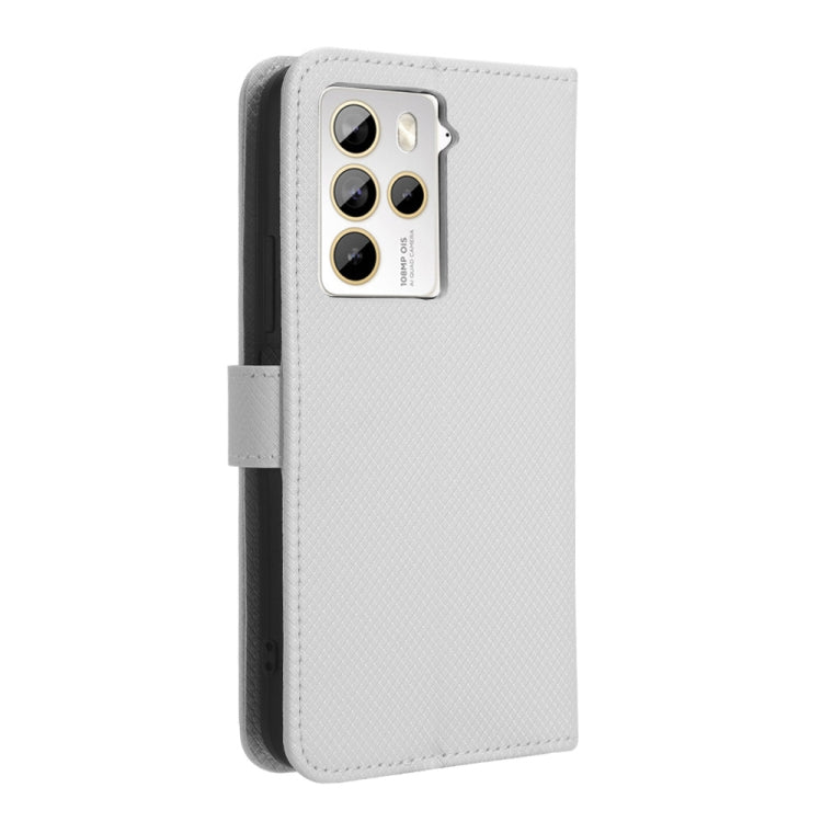 For HTC U23 / U23 Pro Diamond Texture Leather Phone Case(White) - free shipping - PMC TechLife - Order now!