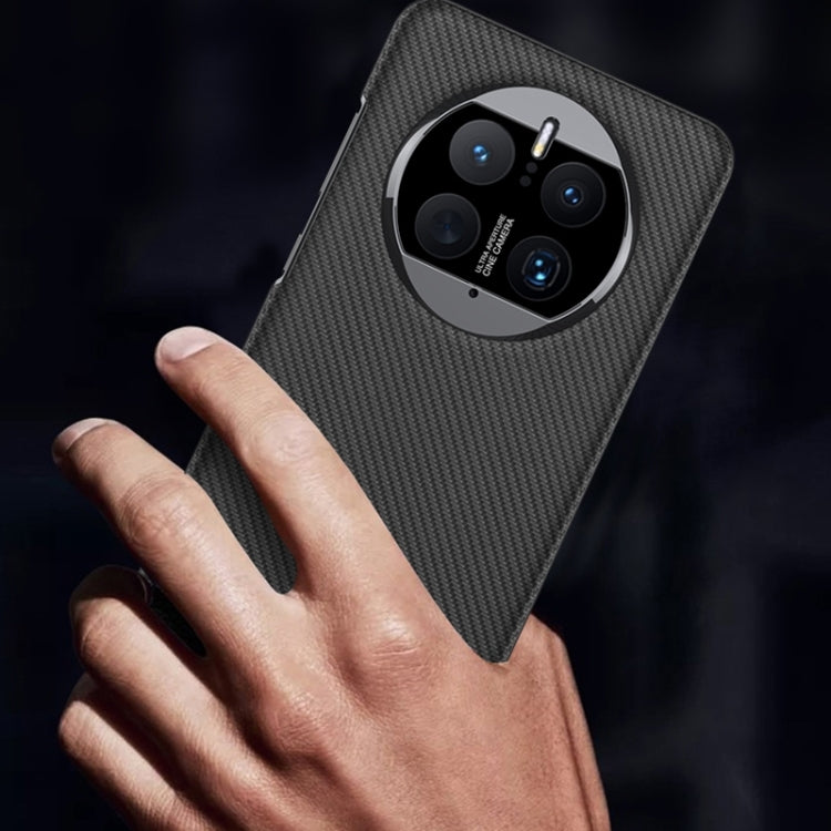 For Huawei Mate 50 Pro GKK Electroplating Leather Surface Phone Case(Cyan) - Huawei Cases by GKK | Online Shopping South Africa | PMC TechLife