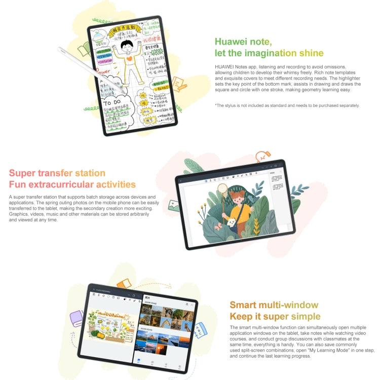 HUAWEI MatePad 11.5 inch 2023 WIFI, 8GB+128GB Diffuse Screen, HarmonyOS 3.1 Qualcomm Snapdragon 7 Gen 1 Octa Core, Not Support Google Play(Grey) - free shipping - PMC TechLife - Order now!