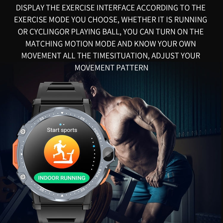 ZGP PG999 1.54 inch HD Round Screen 4G Smart Watch Android 8.1, Specification:2GB+16GB(Silver) - free shipping - PMC TechLife - Order now!