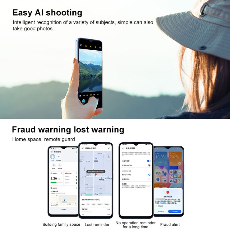 Honor Play 40C 5G, 6GB+128GB, 108MP Camera, 6.56 inch MagicOS 7.1 Snapdragon 480 Plus Octa Core up to 2.2GHz, Network: 5G, Not Support Google Play(Sky Blue) - free shipping - PMC TechLife - Order now!