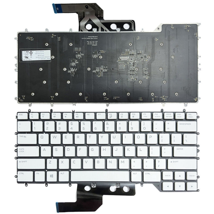 For Dell Alienware M15 / R3 / R4 US Version RGB Backlight Laptop Keyboard(White 0Y00RH) - Dell Spare Parts by PMC TechLife | Online Shopping South Africa | PMC TechLife