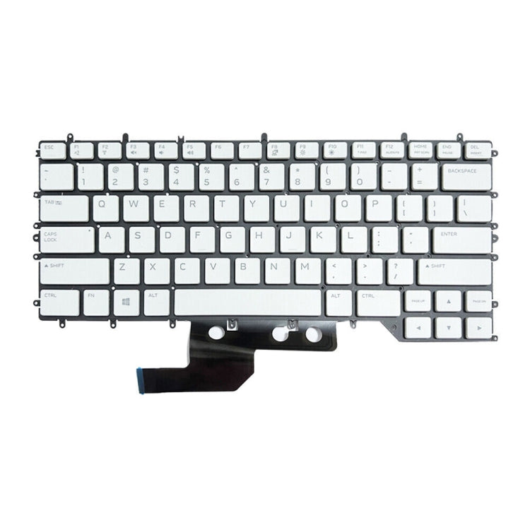 For Dell Alienware M15 / R3 / R4 US Version RGB Backlight Laptop Keyboard(White 0Y00RH) - Dell Spare Parts by PMC TechLife | Online Shopping South Africa | PMC TechLife