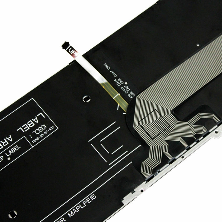 Backlight Laptop Keyboard For Dell 15-9550 / 15-3000 / 15-5542(White Word) - Dell Spare Parts by PMC TechLife | Online Shopping South Africa | PMC TechLife | Buy Now Pay Later Mobicred