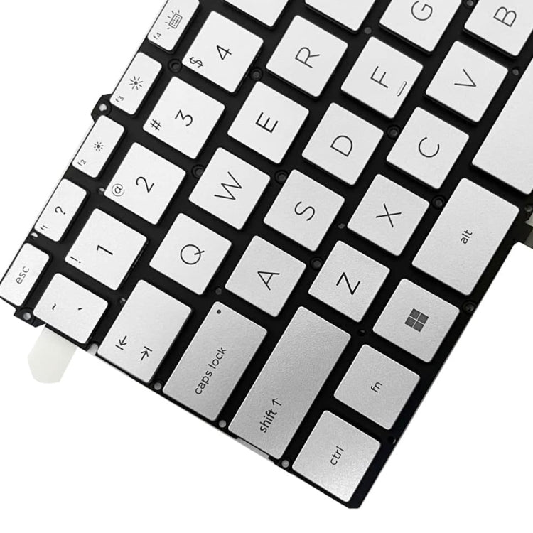 For HP Pavilion X360 14-DW US Version Laptop Backlight Keyboard(Silver) - HP Spare Parts by PMC TechLife | Online Shopping South Africa | PMC TechLife