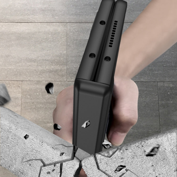 For Samsung Galaxy Z Fold5 GKK Integrated Magnetic Full Coverage Folding Phone Case(Wine Red) - Galaxy Z Fold5 Cases by GKK | Online Shopping South Africa | PMC TechLife | Buy Now Pay Later Mobicred