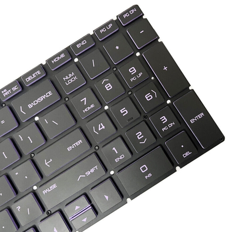 For HP Pavilion Gaming 15-DK US Version Laptop Backlight Keyboard(Purple) - HP Spare Parts by PMC TechLife | Online Shopping South Africa | PMC TechLife